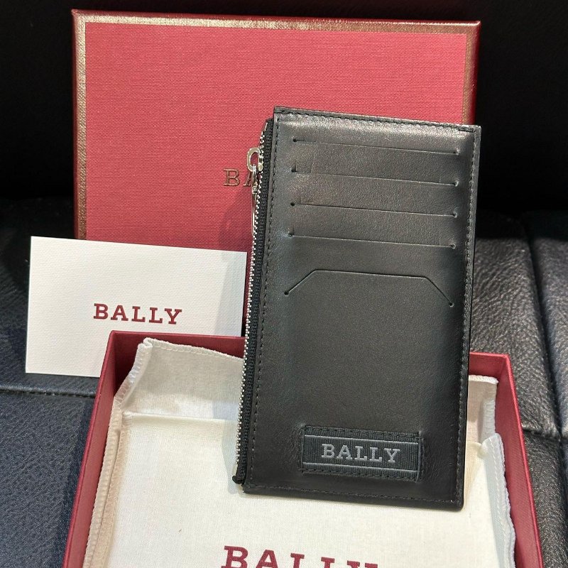 💎Han's house精品服飾💎Bally 拉鍊 卡夾 小牛皮 零錢包 卡夾-5