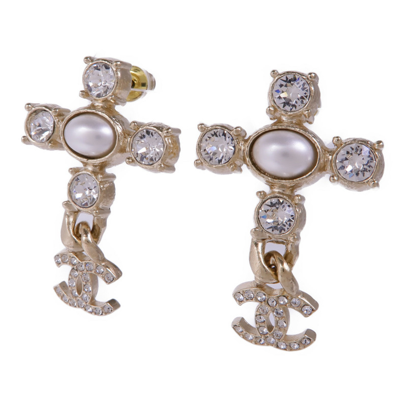 CHANEL 金屬Earrings耳環-1