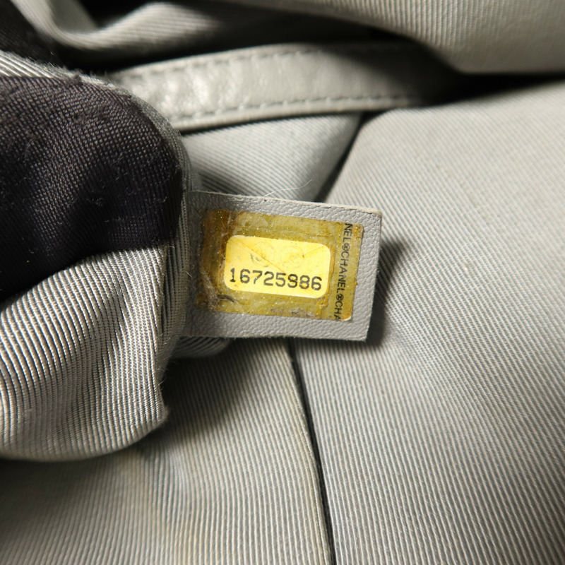 CHANEL 牛皮皮革Tote Bag鏈帶肩背袋-8