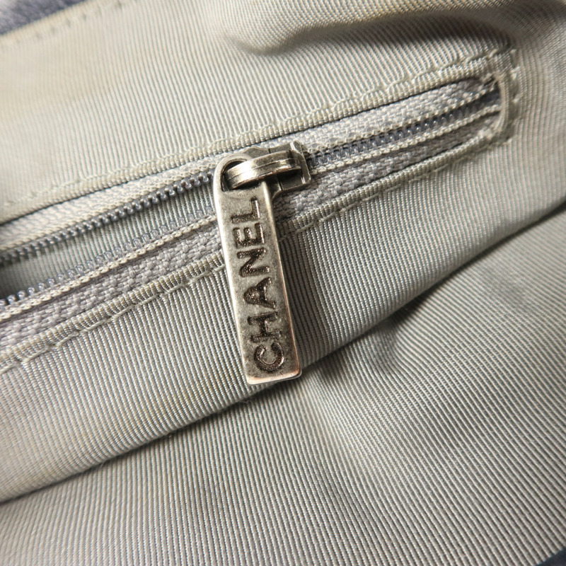 CHANEL 牛皮皮革Tote Bag鏈帶肩背袋-10