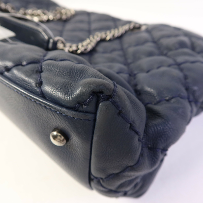 CHANEL 牛皮皮革Tote Bag鏈帶肩背袋-13