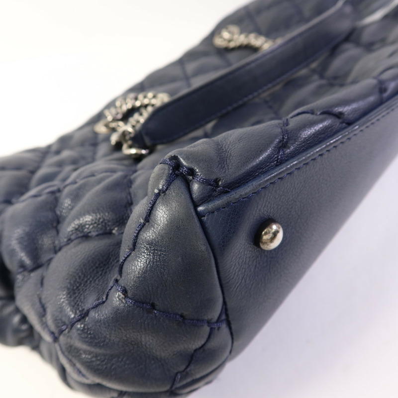 CHANEL 牛皮皮革Tote Bag鏈帶肩背袋-14