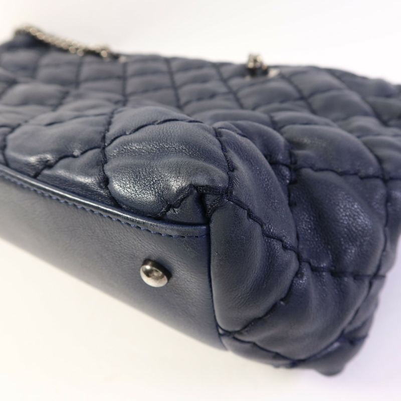 CHANEL 牛皮皮革Tote Bag鏈帶肩背袋-15