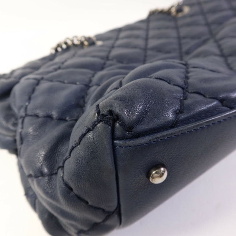 CHANEL 牛皮皮革Tote Bag鏈帶肩背袋-16