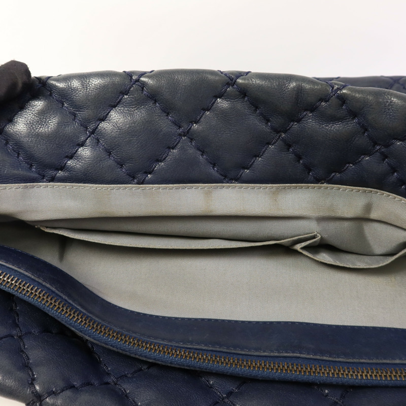 CHANEL 牛皮皮革Tote Bag鏈帶肩背袋-18