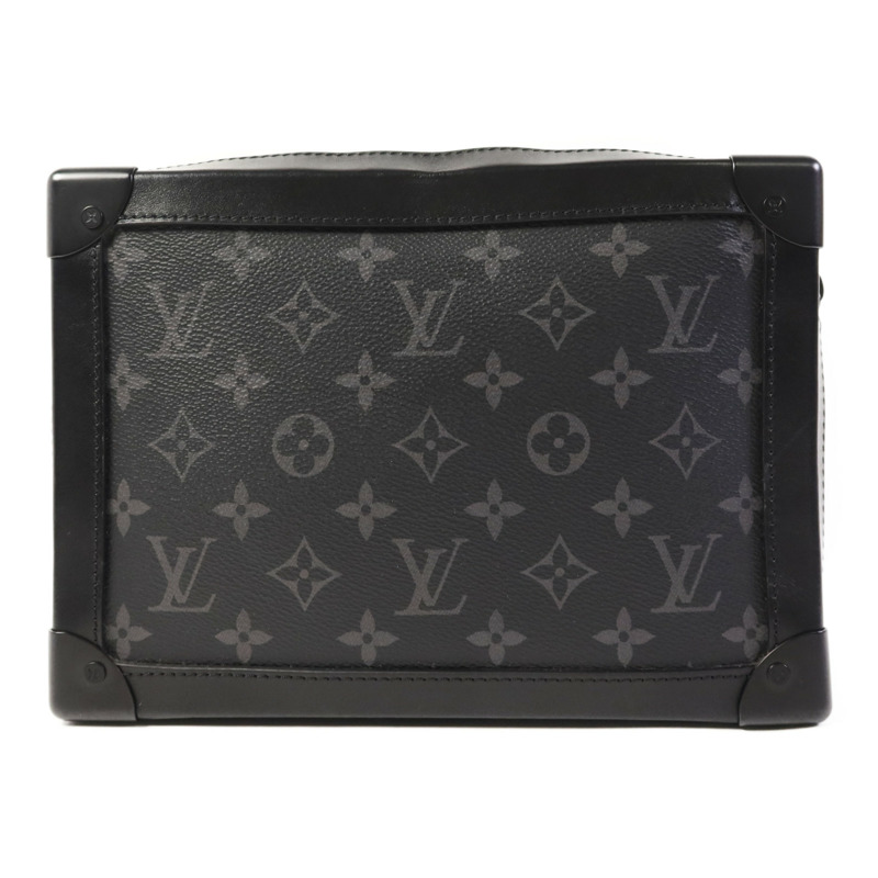 LOUIS VUITTON Monogram Eclipse Soft Trunk肩背袋-2