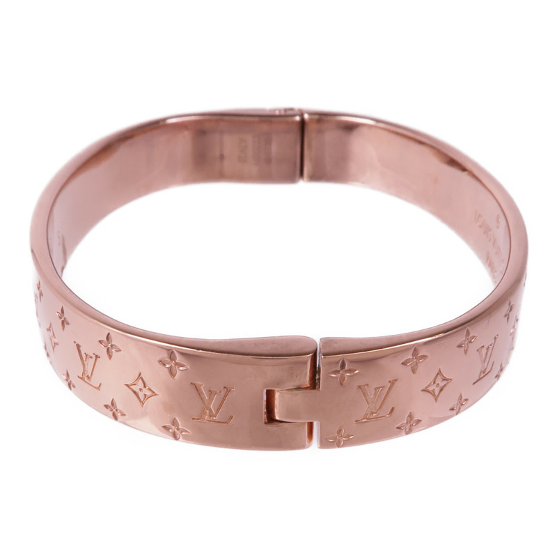 LOUIS VUITTON 金屬Nanogram Cuff手鐲-1