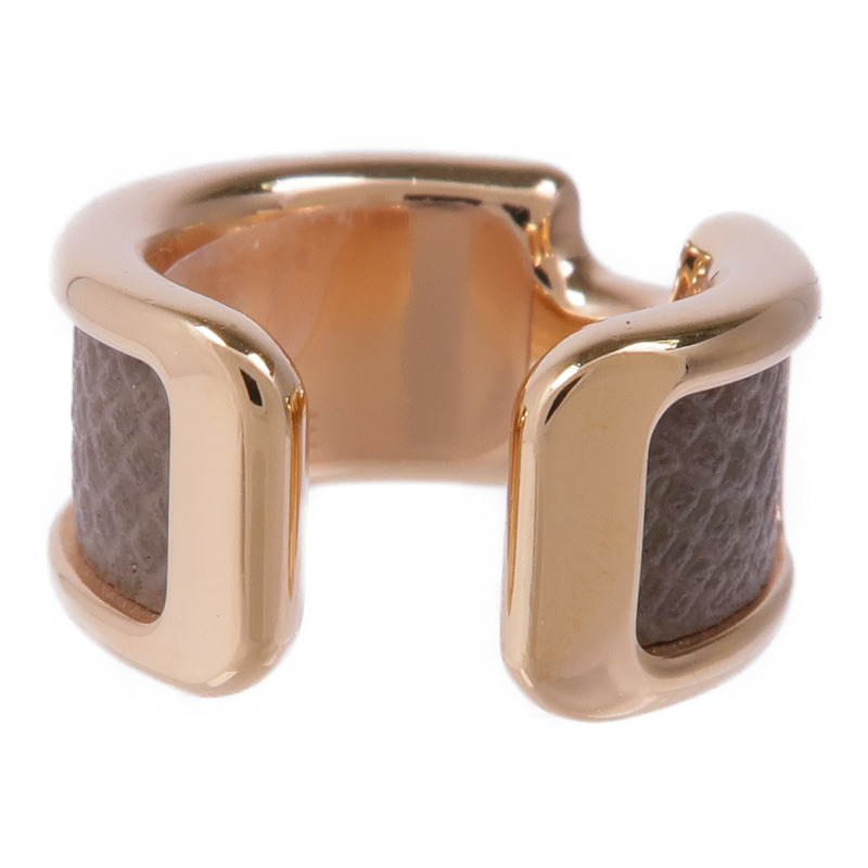 HERMES 金屬/皮革Olympe Ear Cuff耳夾-2