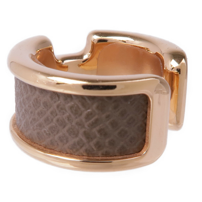 HERMES 金屬/皮革Olympe Ear Cuff耳夾-3