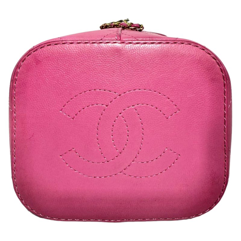 ［2317］Chanel 香奈兒 水桶包（粉色）荔枝皮-4