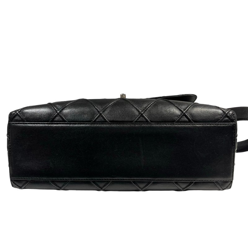 CHANEL QUILTED VINTAGE BLK SHOULDER BAG [3001101]-3