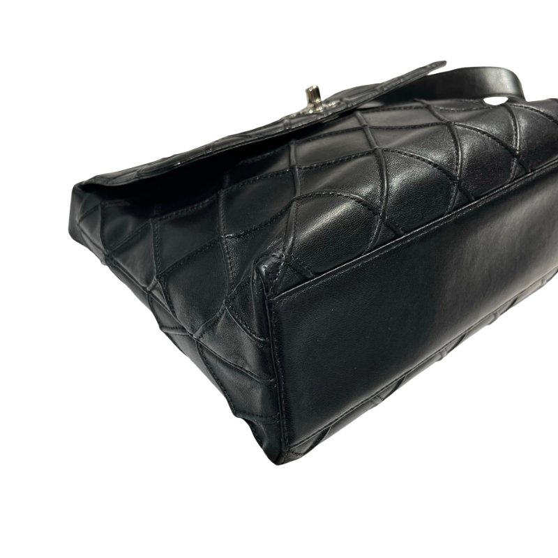 CHANEL QUILTED VINTAGE BLK SHOULDER BAG [3001101]-5