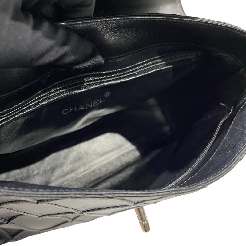 CHANEL QUILTED VINTAGE BLK SHOULDER BAG [3001101]-8