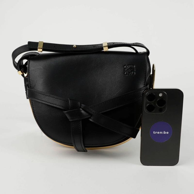 LOEWE 321 74AT20 小號 Gate 肩斜背包-8