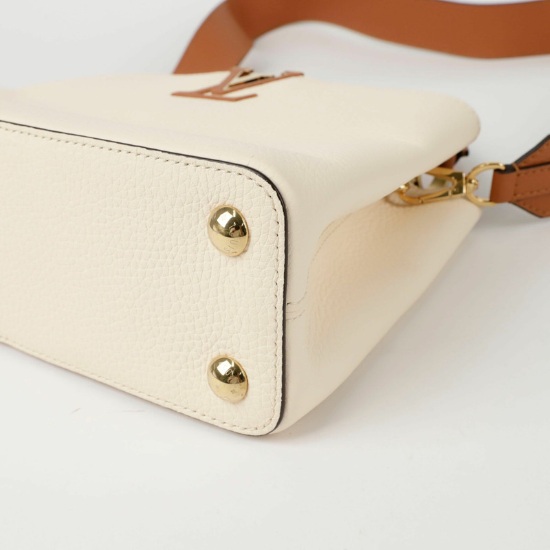 【包稅】LOUIS VUITTON M57904 Capucines BB 手提單肩包-7