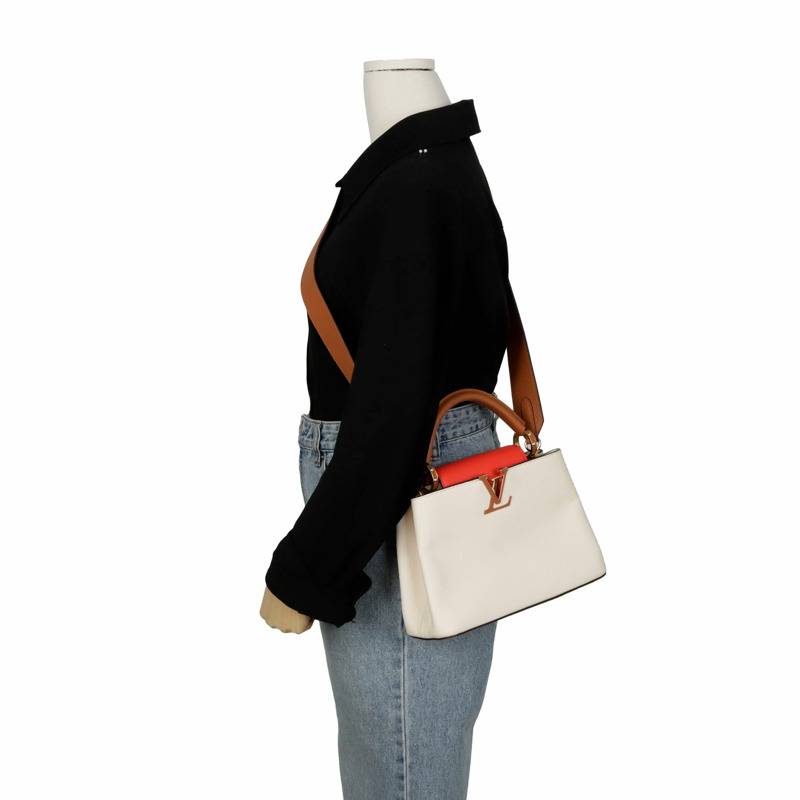 【包稅】LOUIS VUITTON M57904 Capucines BB 手提單肩包-11