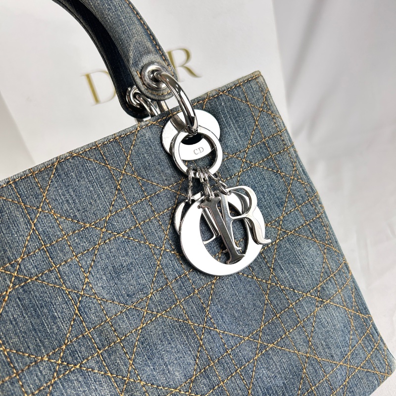 DIOR Lady 牛仔布手提包 2004年-2