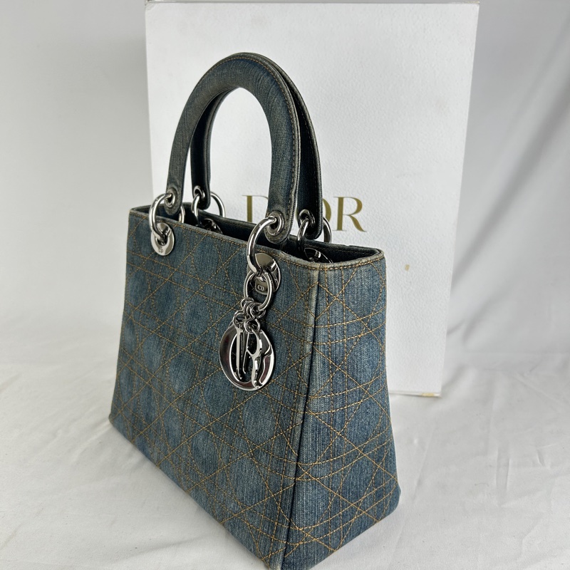 DIOR Lady 牛仔布手提包 2004年-7