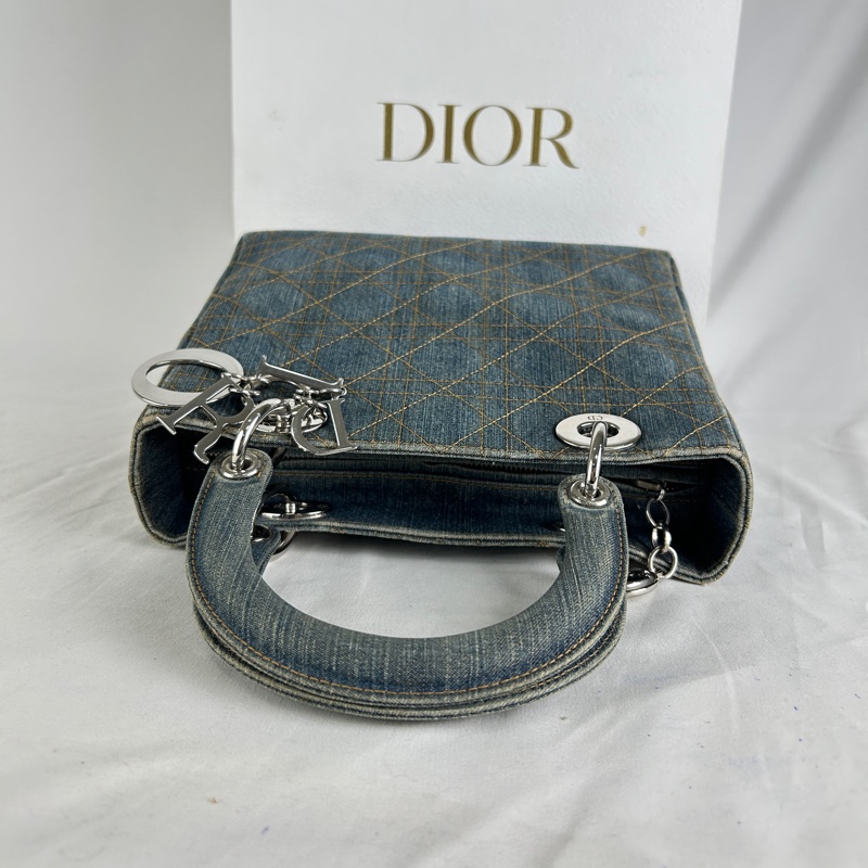 DIOR Lady 牛仔布手提包 2004年-9