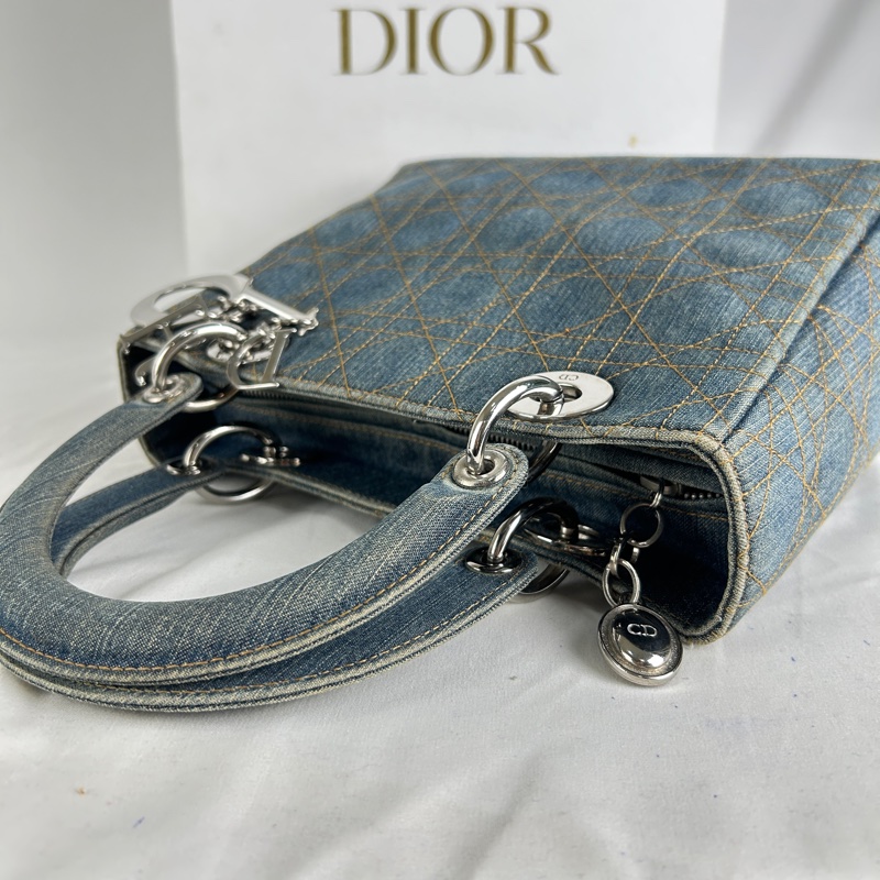 DIOR Lady 牛仔布手提包 2004年-17