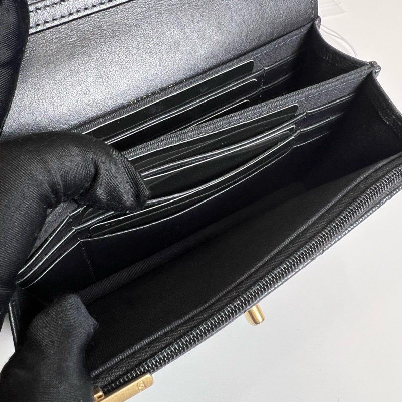 Chanel WOC 調節釦 23B 可調式mini WOC 荔枝牛皮 晶片款-10