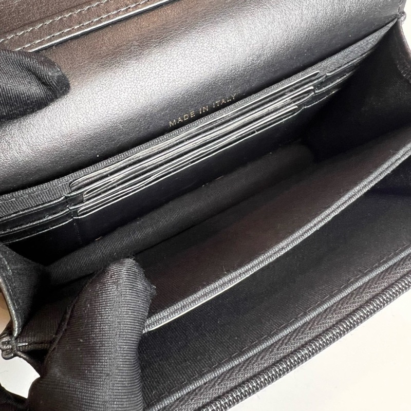 Chanel WOC 調節釦 23B 可調式mini WOC 荔枝牛皮 晶片款-11