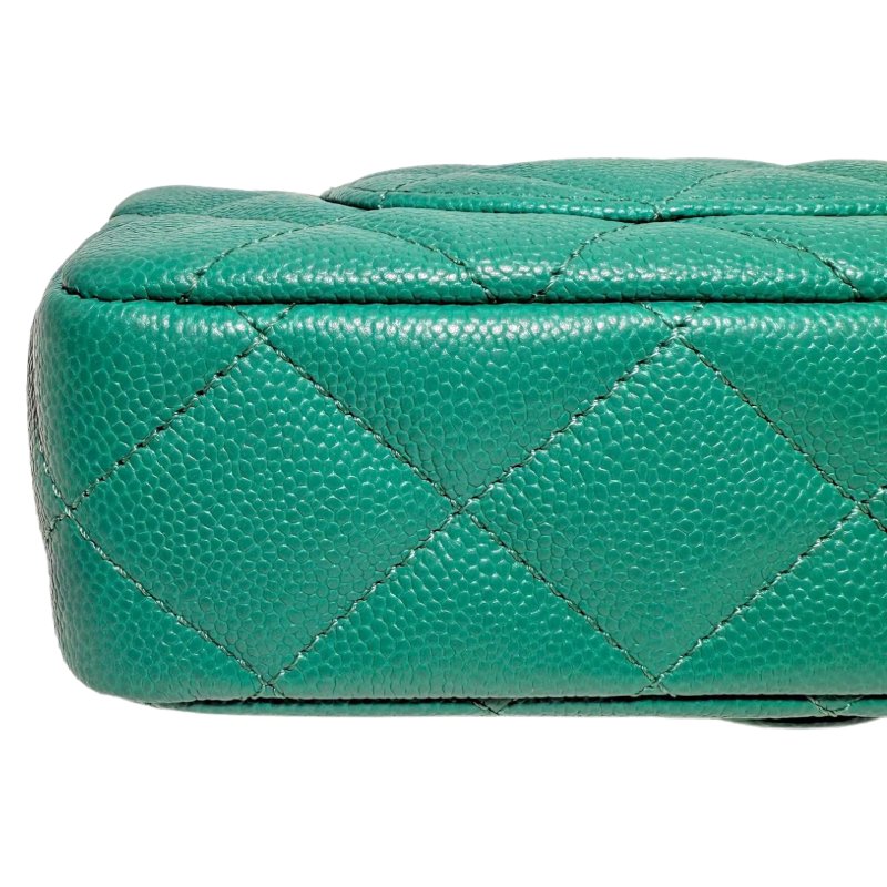 ［ 2778］ Chanel 香奈兒 23P mini  松柏綠（荔枝皮）-7