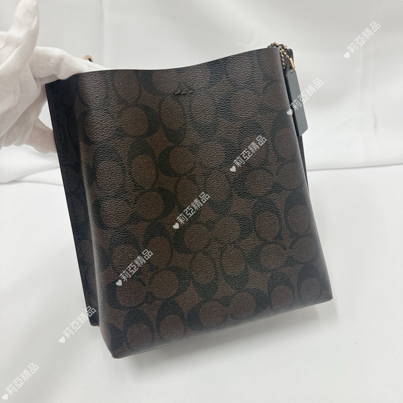 莉亞精品♡ Coach老花水桶 近新閒置-3