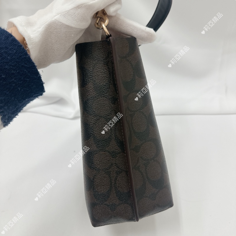 莉亞精品♡ Coach老花水桶 近新閒置-5