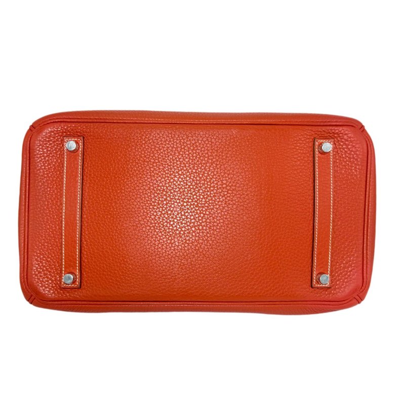 ［ 3531］ Hermès 愛馬仕 BIRKIN 35 (三文魚色)Togo 皮 銀扣-4