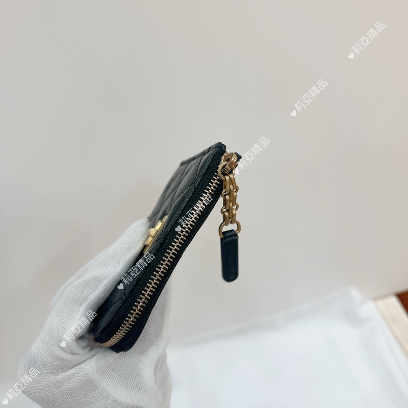 莉亞精品♡ Chanel 2.55 L型短夾 二手美品-6