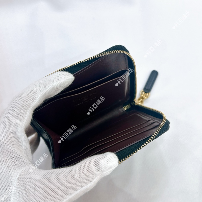 莉亞精品♡ Chanel 2.55 L型短夾 二手美品-10