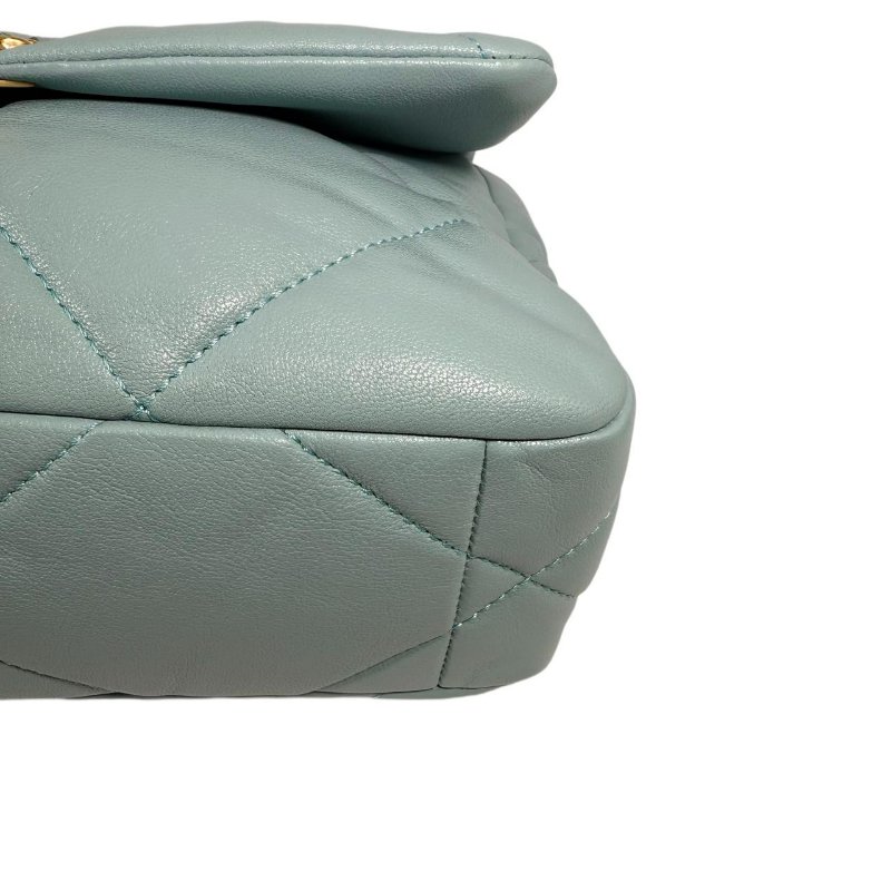 【2617】香奈兒 Chanel 19Bag 29系列 湖水藍(羊皮) 小號-6