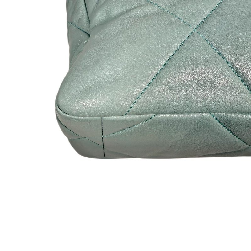 【2617】香奈兒 Chanel 19Bag 29系列 湖水藍(羊皮) 小號-7