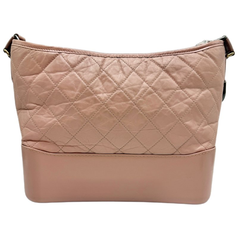 【2067】香奈兒Chanel Gabrielle Pink Crossbody 手袋 27 系列小牛皮-1