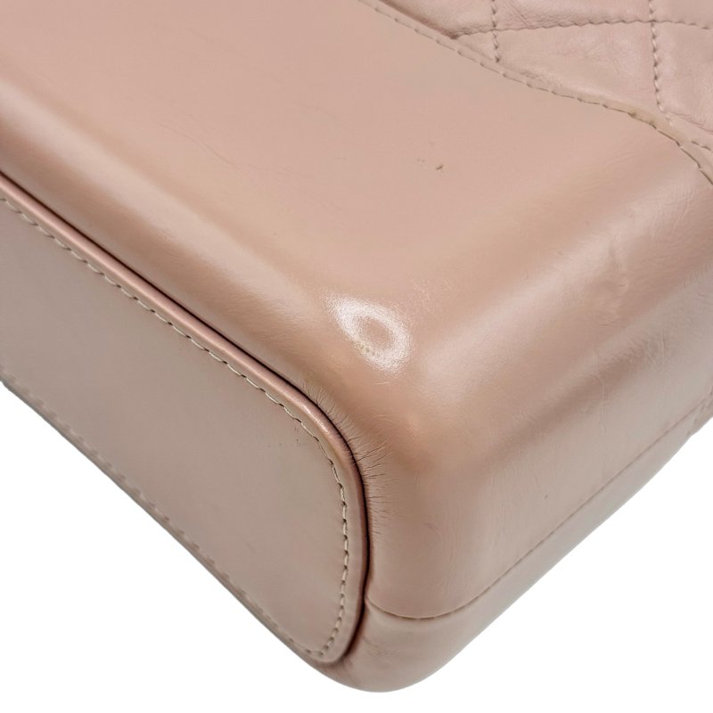 【2067】香奈兒Chanel Gabrielle Pink Crossbody 手袋 27 系列小牛皮-8