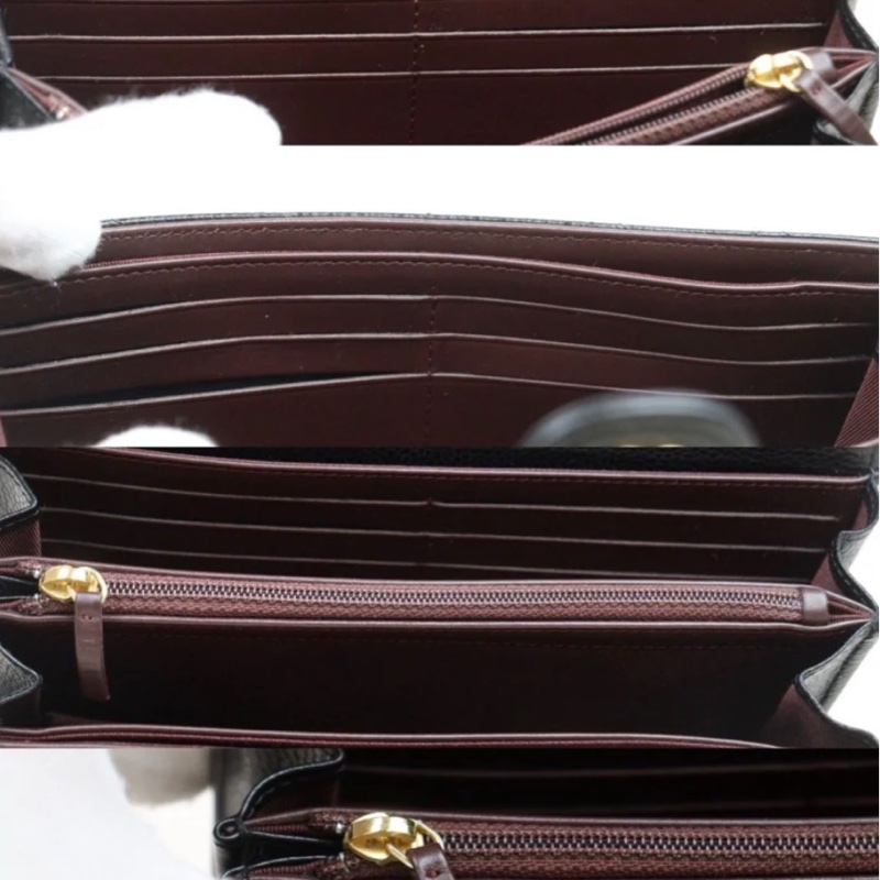 「JL精品代購」98新 Chanel 香奈兒 荔枝牛皮 翻蓋長夾-7