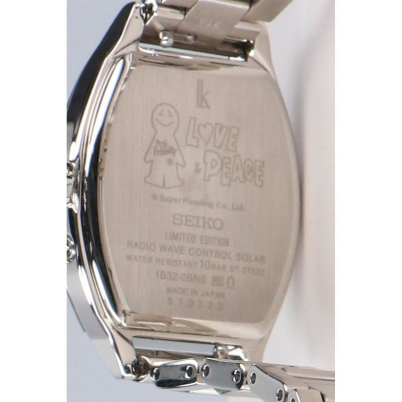 精工 LUKIA 30週年紀念款 MR.FRIENDLY 合作限量版(日本500枚)Happy Collection Date 太陽能電波腕錶 銀色 女款-5