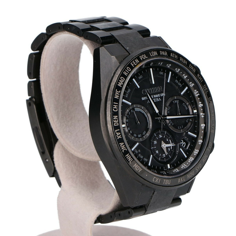 CITIZEN CC4044-53E 35週年限量版全球1000枚,Attesa ACT Line Eco-Drive GPS 電波手錶,黑色,男士-4