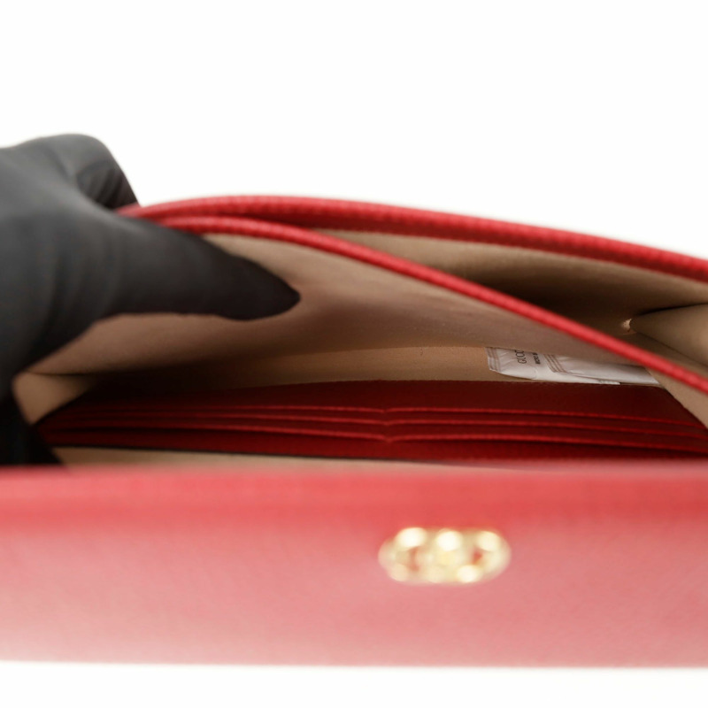 GUCCI GG Marmont 翻蓋手包 576425-10