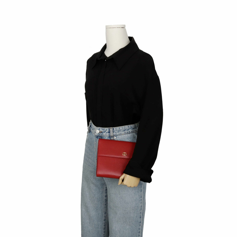 GUCCI GG Marmont 翻蓋手包 576425-11