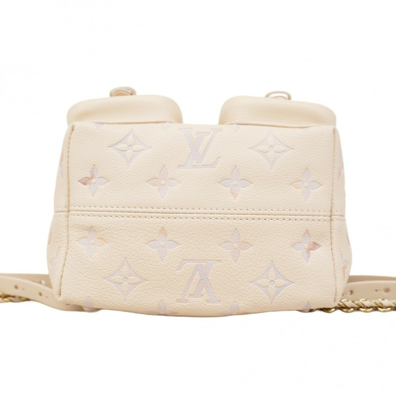 Louis Vuitton Monogram Empreinte 背包 M15113 Dream Cream 女款-2
