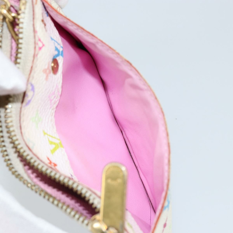 【日本直送】路易威登多色 Pochette ClesNM 零錢包白色 M93734 LV 授權 146748-18