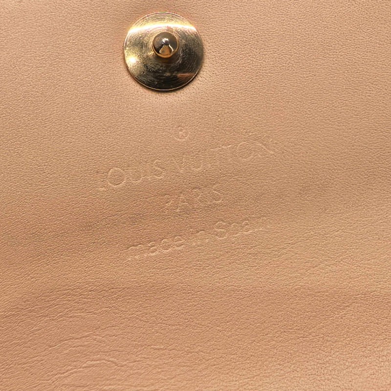 LV路易威登 白三彩中長款錢包 三折錢夾-16