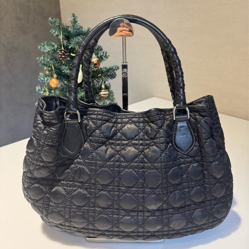 Dior 菱格紋黛妃托特包 Toujours （有保卡）-5