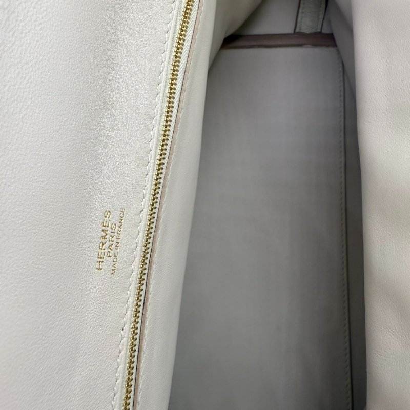 ［3260］愛馬仕 Hermes 2424 冰川白 TOGO 小號 Y刻-13