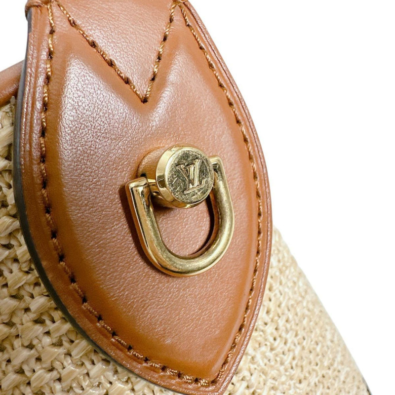 Louis Vuitton Petit Bucket 手提包，皮革，M59962，棕色-12