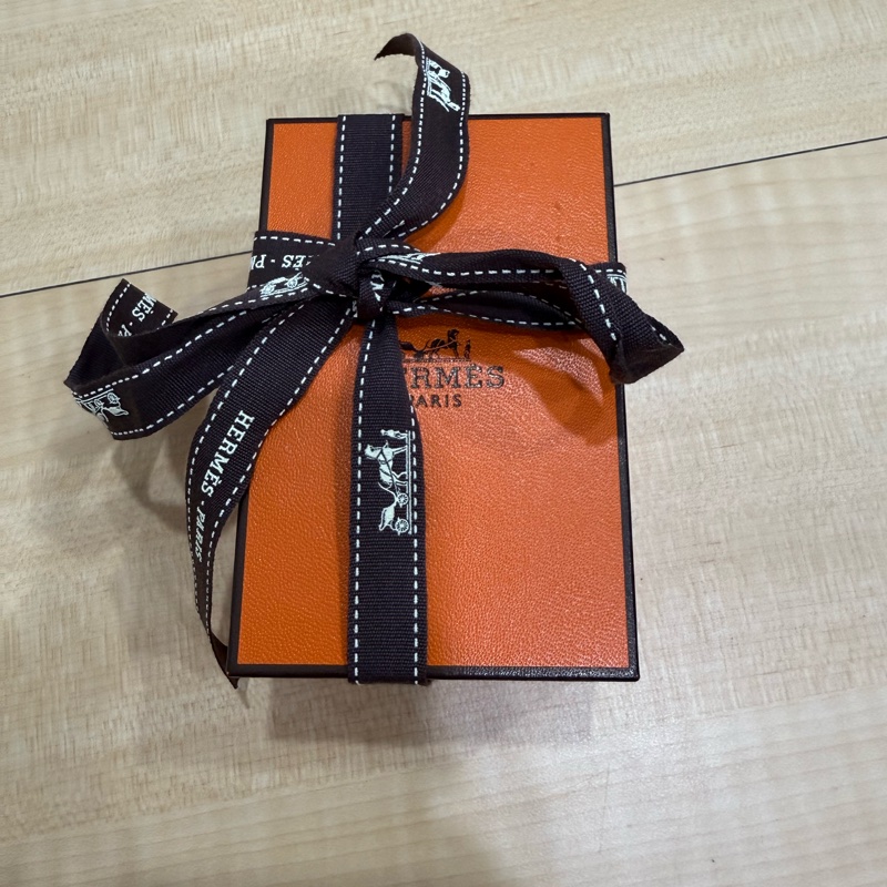 Hermes愛馬仕玫瑰金18k豬鼻子耳環-3