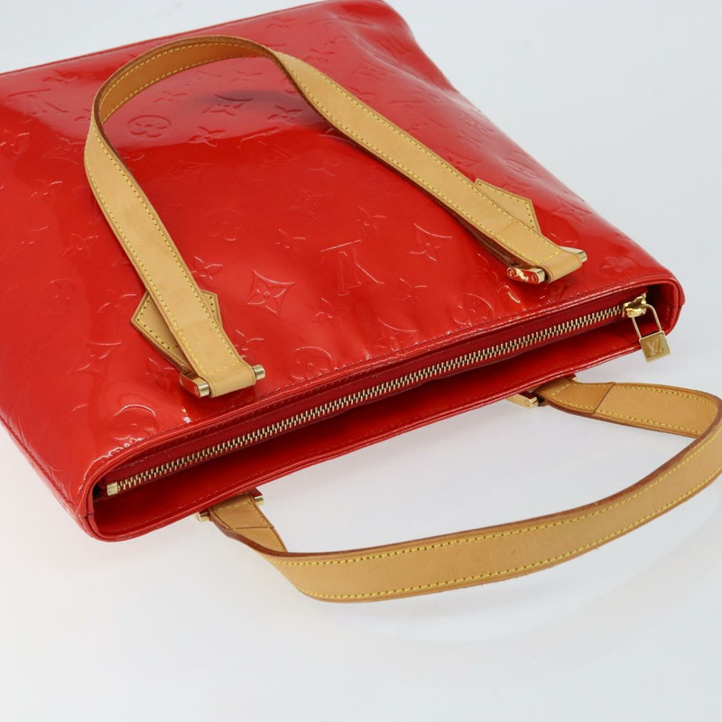 【日本直送】路易威登 Monogram Vernis Houston 手提包 紅色 M91092 LV 授權 146697-5