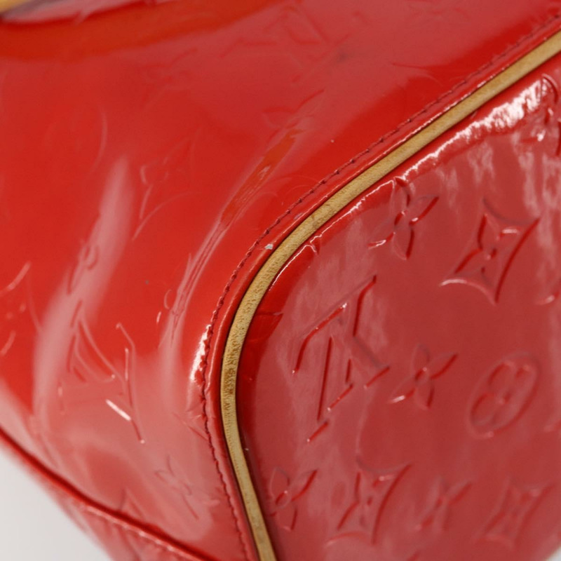 【日本直送】路易威登 Monogram Vernis Houston 手提包 紅色 M91092 LV 授權 146697-15